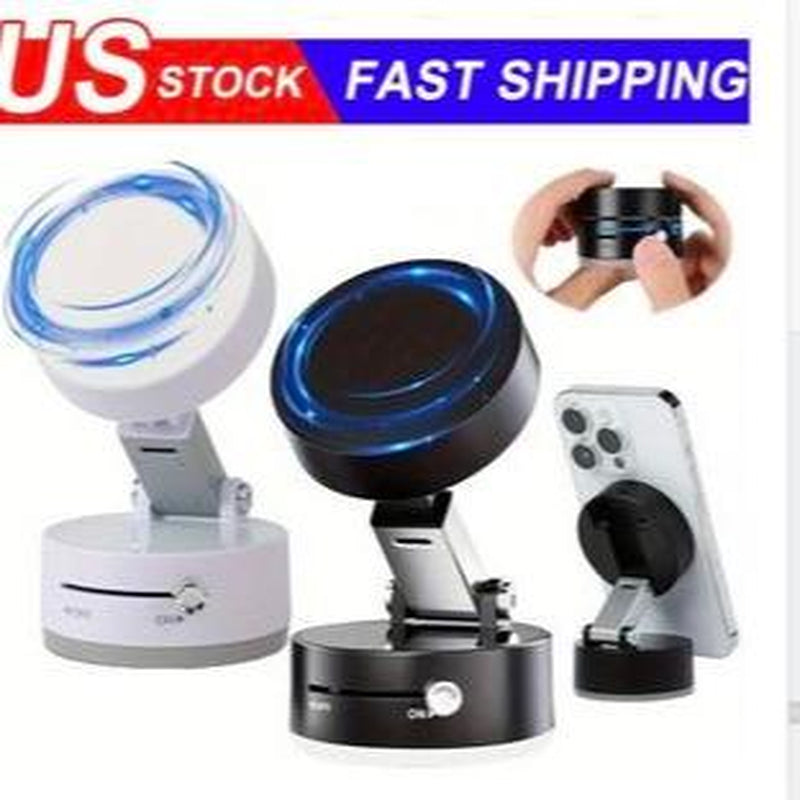 Car Vacuum Suction Phone Holder Desktop Suction Cup Magnetic New Foldable Telescopic Portable Stand Outdoor Universal