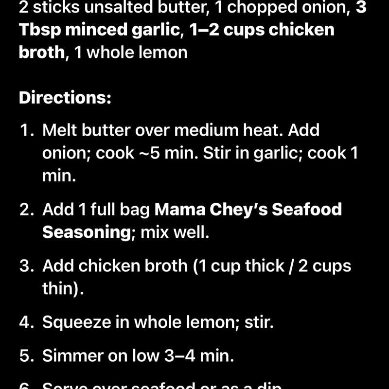 Cheycity'S Seafood Seasoning