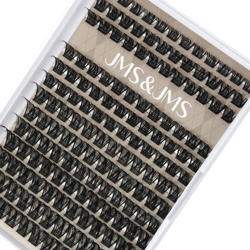 Miss Bella Kit L JMS&JMS Classic 8-18Mm Volume D-Curl Eyelash Cluster DIY Lash Extensions at Home Makeup Cosmetic Cat Eye