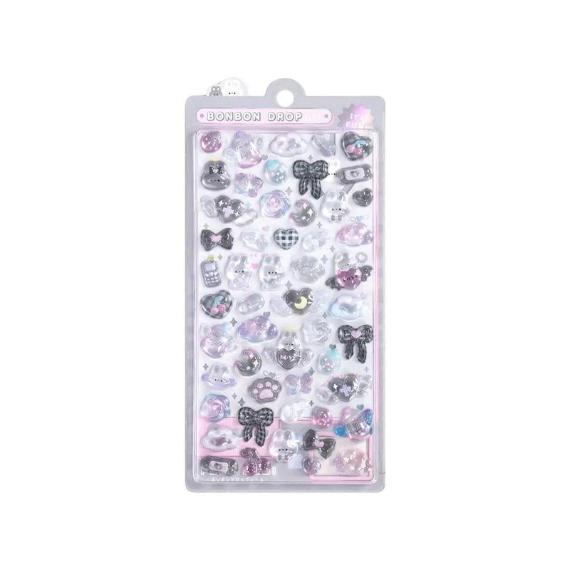 3D Puffy Cartoon Animal Stickers Pack Cute Decorative for Journals, Planners, Scrapbooks, Phone Cases, Water Bottles, Laptops & Stationery (US Stock)