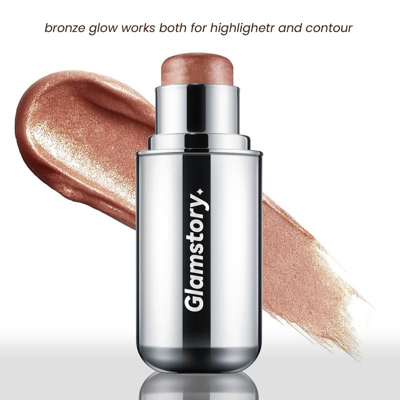 Glamstory Poptide Halo Highlighter Stick Long-Lasting Radiance & Glowing Skin Tiktokshopfalldealsforyou Makeup Bronzer Mirror Nourishing Vegan Cruelty-Free Cosmetic