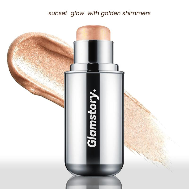 Glamstory Poptide Halo Highlighter Stick Long-Lasting Radiance & Glowing Skin Tiktokshopfalldealsforyou Makeup Bronzer Mirror Nourishing Vegan Cruelty-Free Cosmetic
