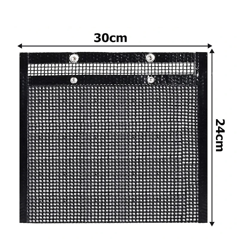 Mesh Grill Bags Reusable Non-Stick BBQ Barbecue Bags for Charcoal Gas Smokers BBQ Veggie Grill Bags
