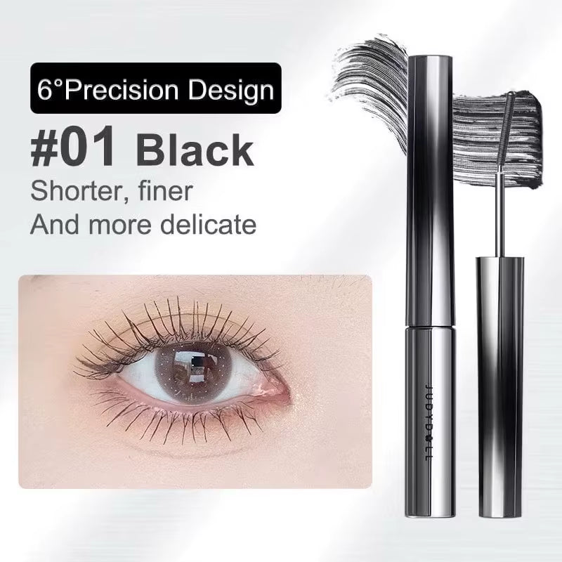 3D Curling Eyelash Iron Mascara, Black & Brown, Curling & Lengthening, Long-Lasting Formula, Waterproof, Smudge-Proof