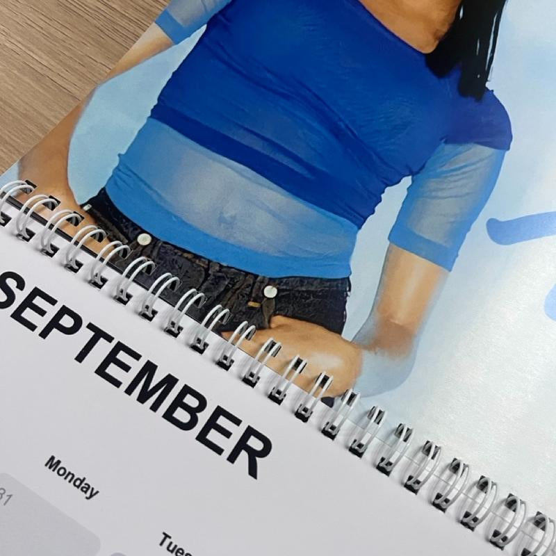 90S R&B Calendar 2026 ,Music Wall Calendar | Decor, Music Fan Gifts, Monthly