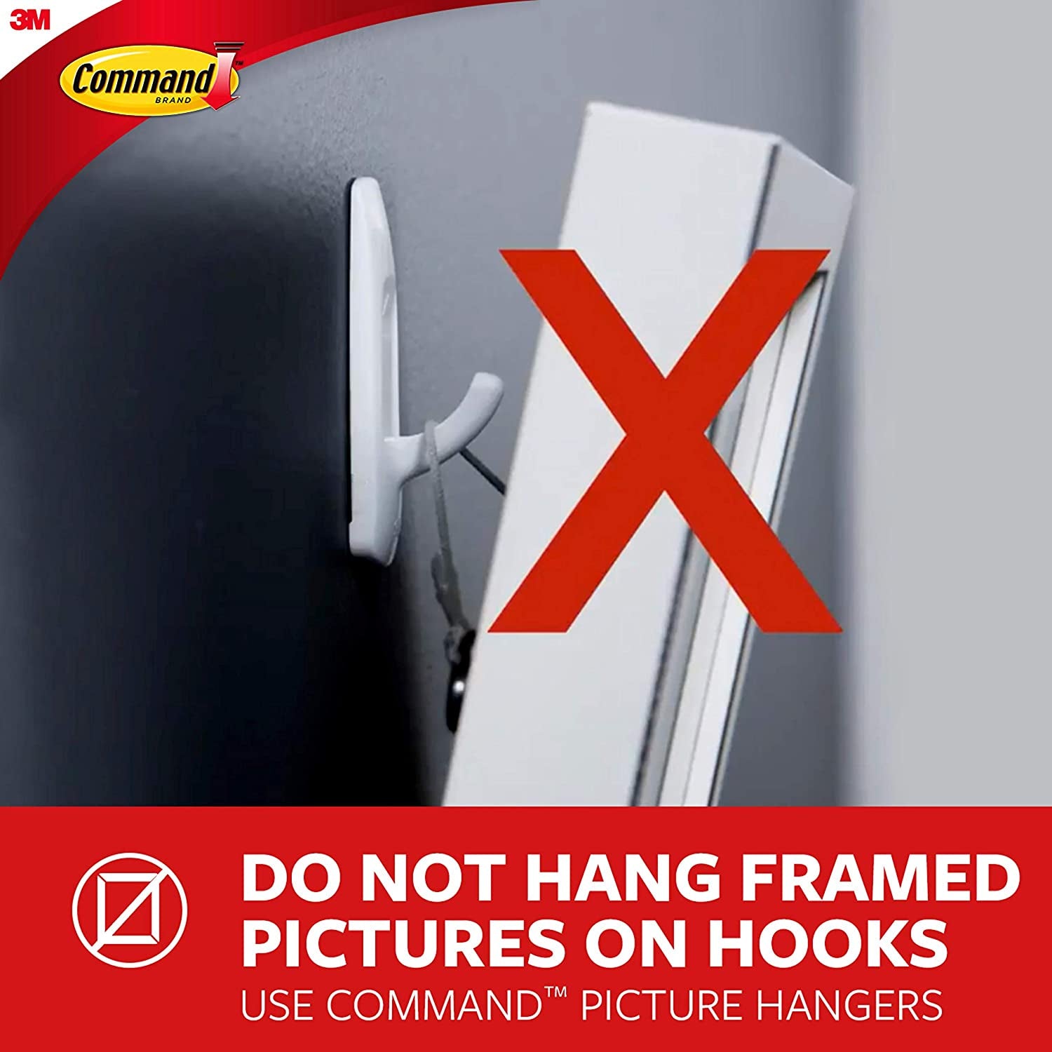 GP067-16NA Small Wire Hardware, Silver, White, 16 Hooks