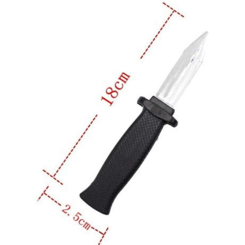 3 Pcs Retractable Knife Disappear Blade Trick Fake Dagger Joke Prank Props Halloween Gag Magic Toy
