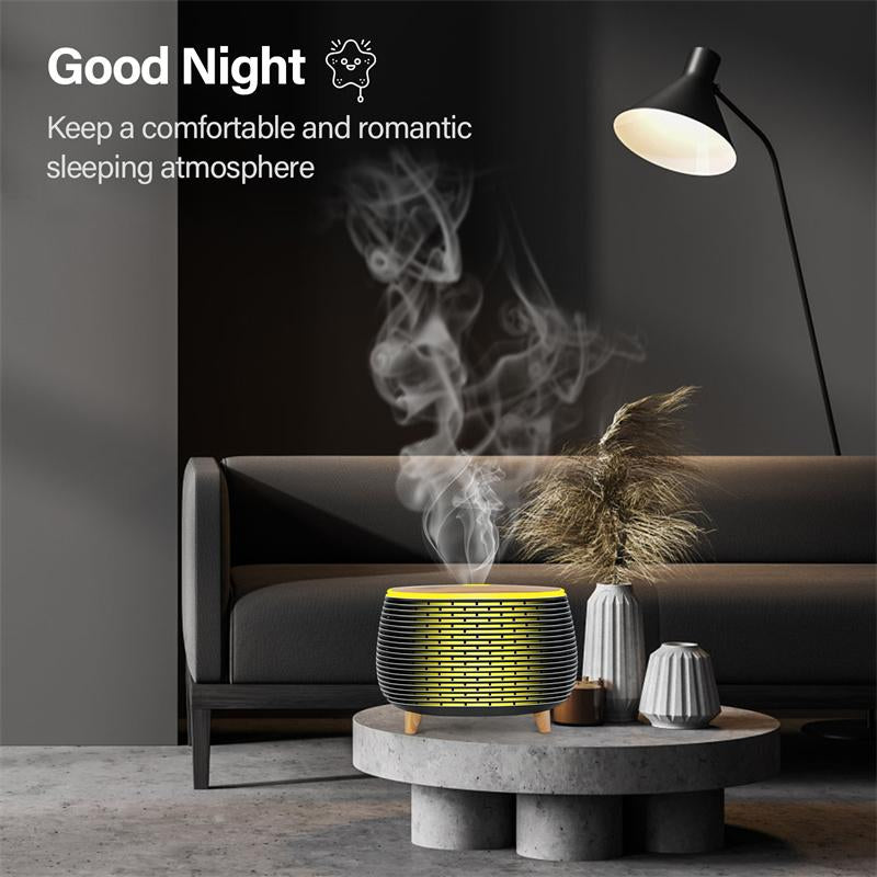 Diffuserlove Essential Oil Diffusers 400ML Aromatherapy Air Diffuser for Home Bedroom Office Room Aroma Diffuser with 7 Color Lights Intermittent Mist Mode