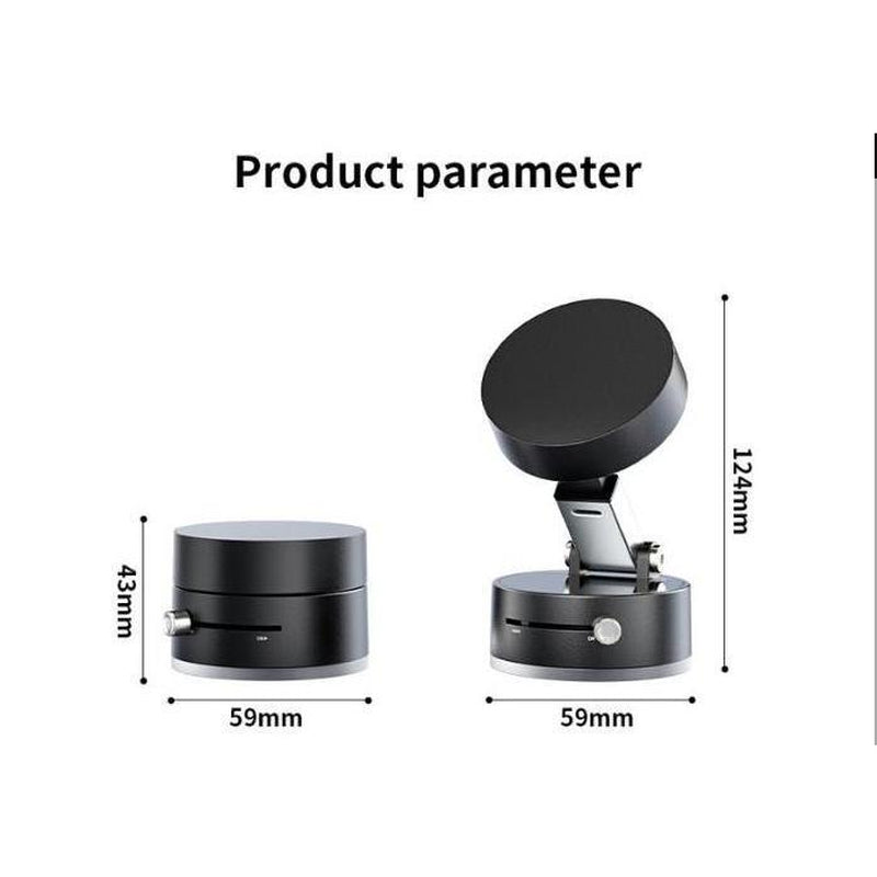 Car Vacuum Suction Phone Holder Desktop Suction Cup Magnetic New Foldable Telescopic Portable Stand Outdoor Universal