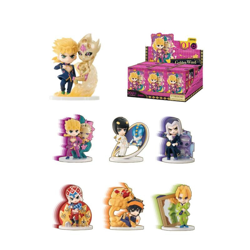 【New Arrival】Pop MART Jojo'S Bizarre Adventure Golden Wind Series Figures, Blind Box